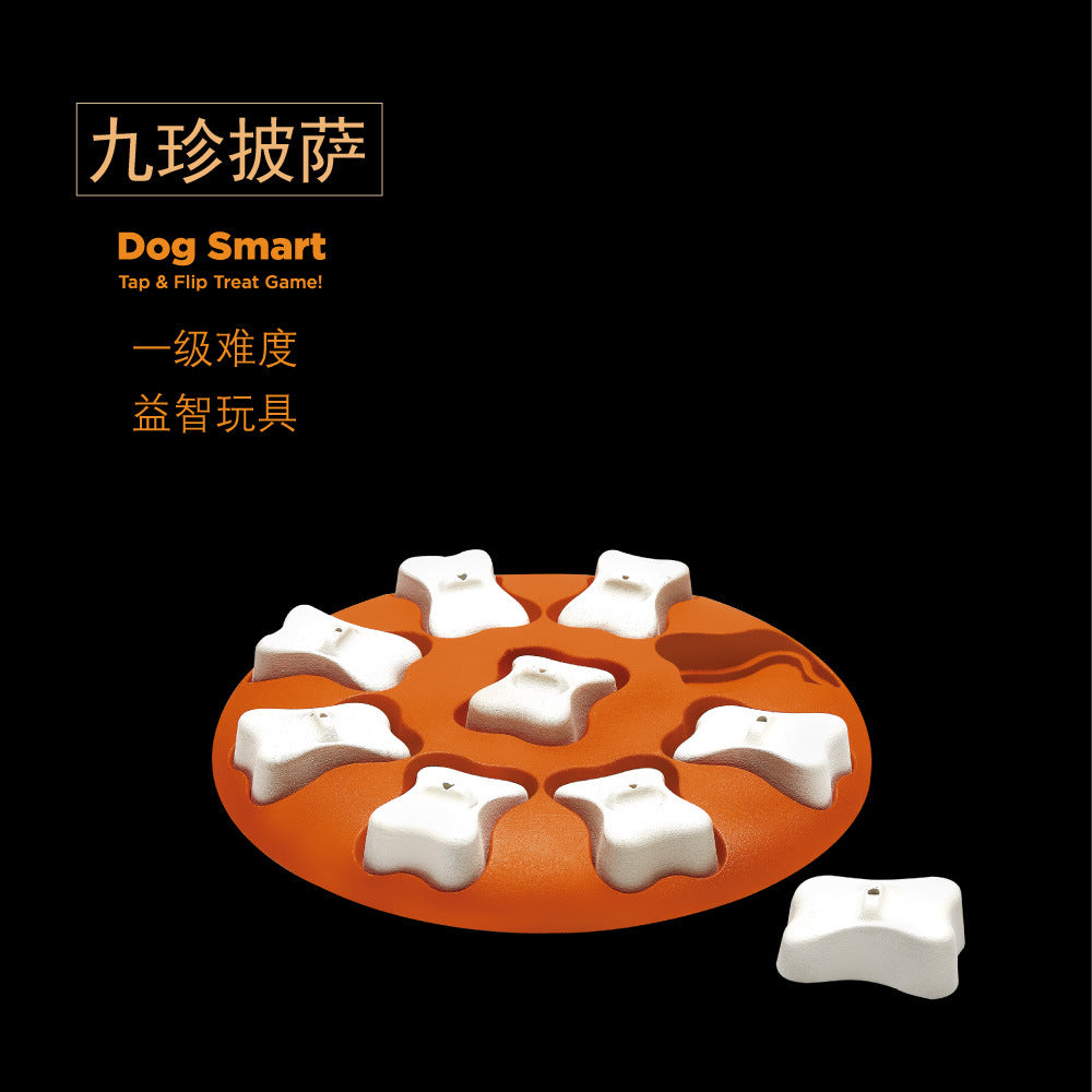 Kyjen cool pet toys nine-Jane pizza leak toys pet supplies direct sales