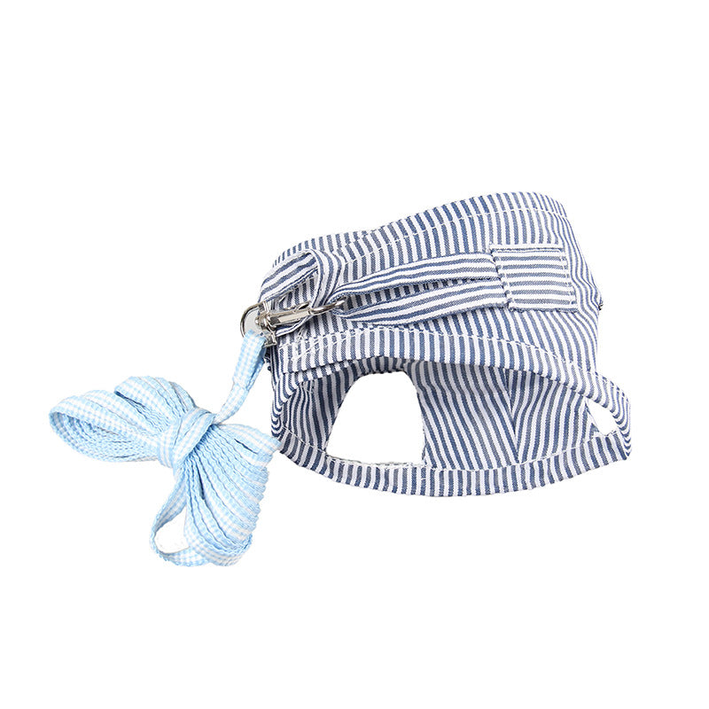 Ji Tzi Dutch pig two foot clothes spring and summer cotton hunger small pette strip guinea pig out the traction rope