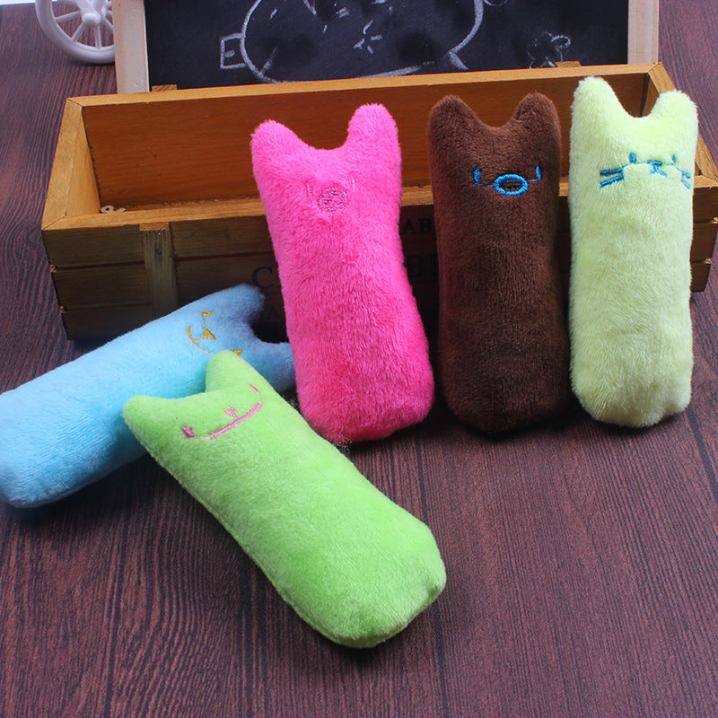 Manufacturers wholesale pet plush cat mint toy small inner papers