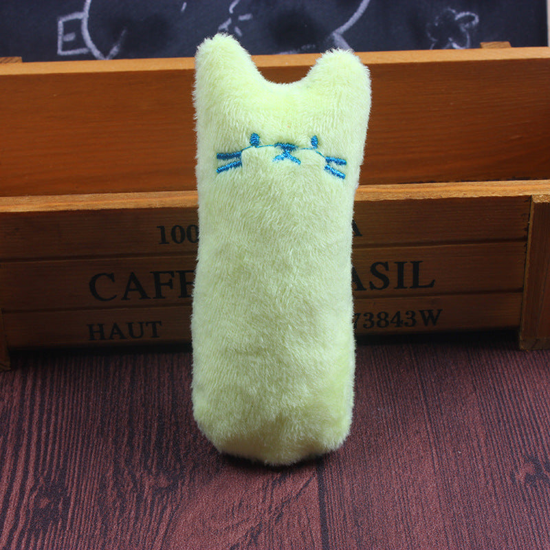 Manufacturers wholesale pet plush cat mint toy small inner papers