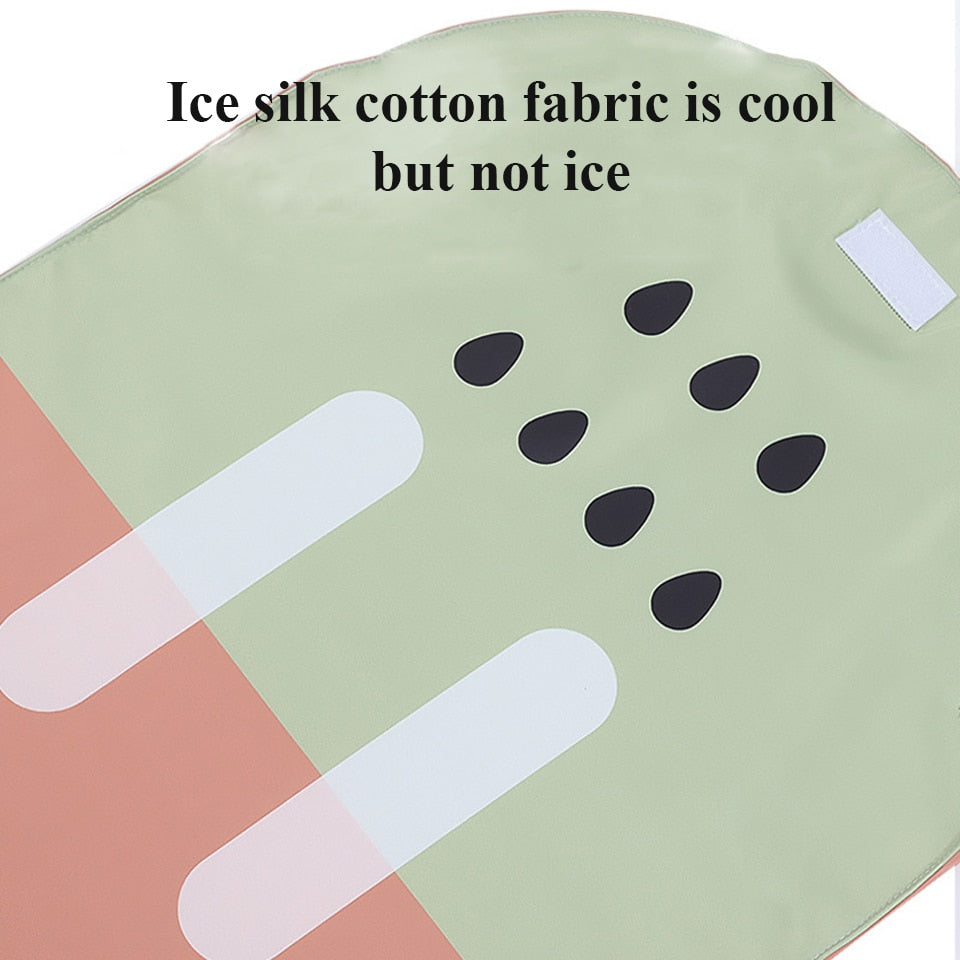 Pet Cat Dog Cooling Mat Bed Summer Sleep Nest Kennel Breathable Cool Soft Mat Bed For Self Ice Silk Cushion Pet Accessories