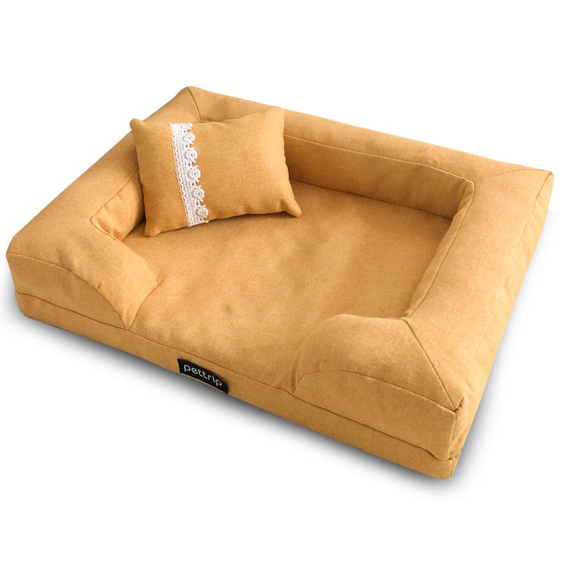 Pet Bed cat house Dog Beds For Large Dogs Pets Products For Puppies Dog Bed Mat Lounger Bench  For Dogs Cat Sofa Supplies