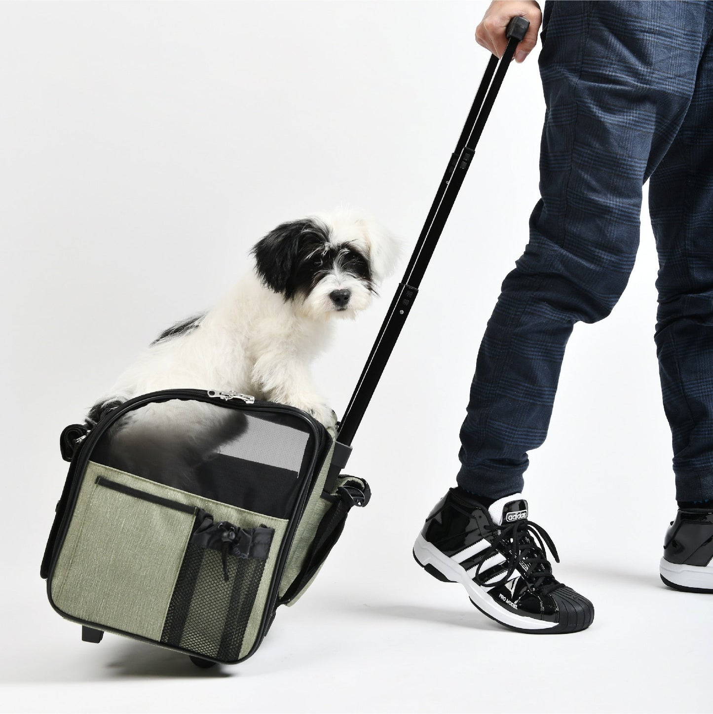 Pet Trolley Backpack Portable Case