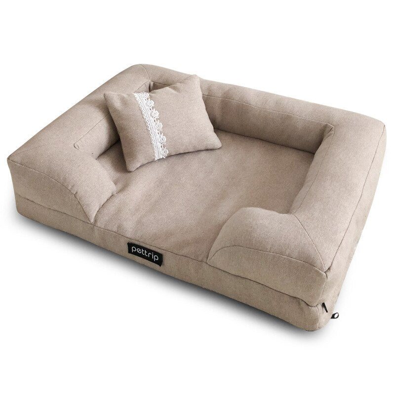 Pet Bed cat house Dog Beds For Large Dogs Pets Products For Puppies Dog Bed Mat Lounger Bench  For Dogs Cat Sofa Supplies