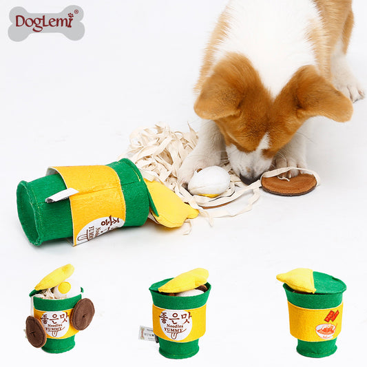 Randid-surface bubble bubble leakage slow food sniffing training Pet supplies instant noodles consume energy done dog toys