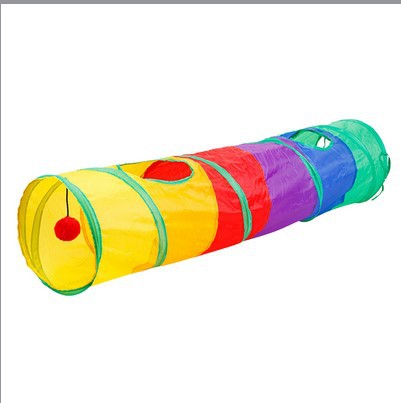 Pet dog tunneling toy pet cat channel roll dragon cat tunnel three-way dog farm training