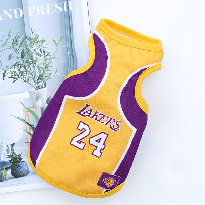 Dog Shirt Cat Clothes Ventilate for Big Dog Puppy Summer Clothes World Cup Jersey Spring Summer Dog Vest Sweatshirt chihuahua