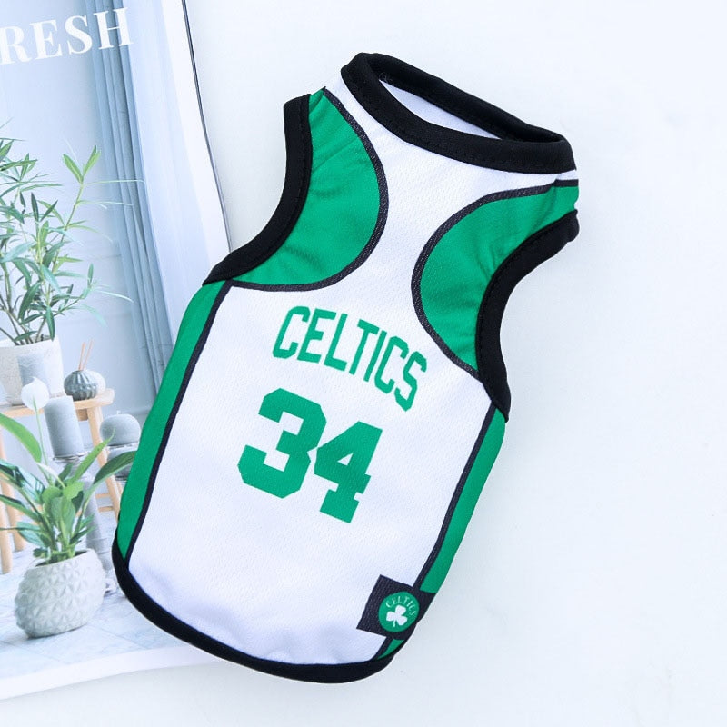 Dog Shirt Cat Clothes Ventilate for Big Dog Puppy Summer Clothes World Cup Jersey Spring Summer Dog Vest Sweatshirt chihuahua