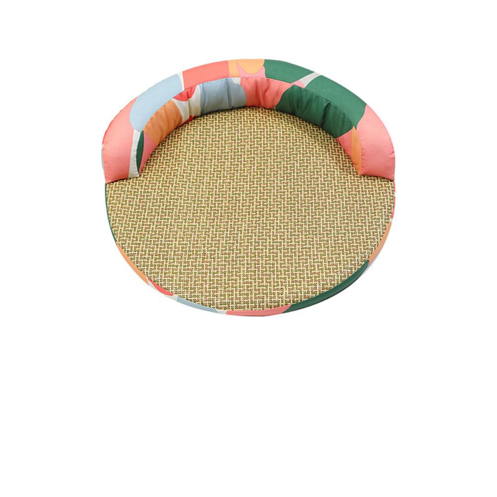 Summer Pet Cooling Mat Sleeping Pad Multipurpose Cat Dog Rattan Mat Cool Cushion Pet Products